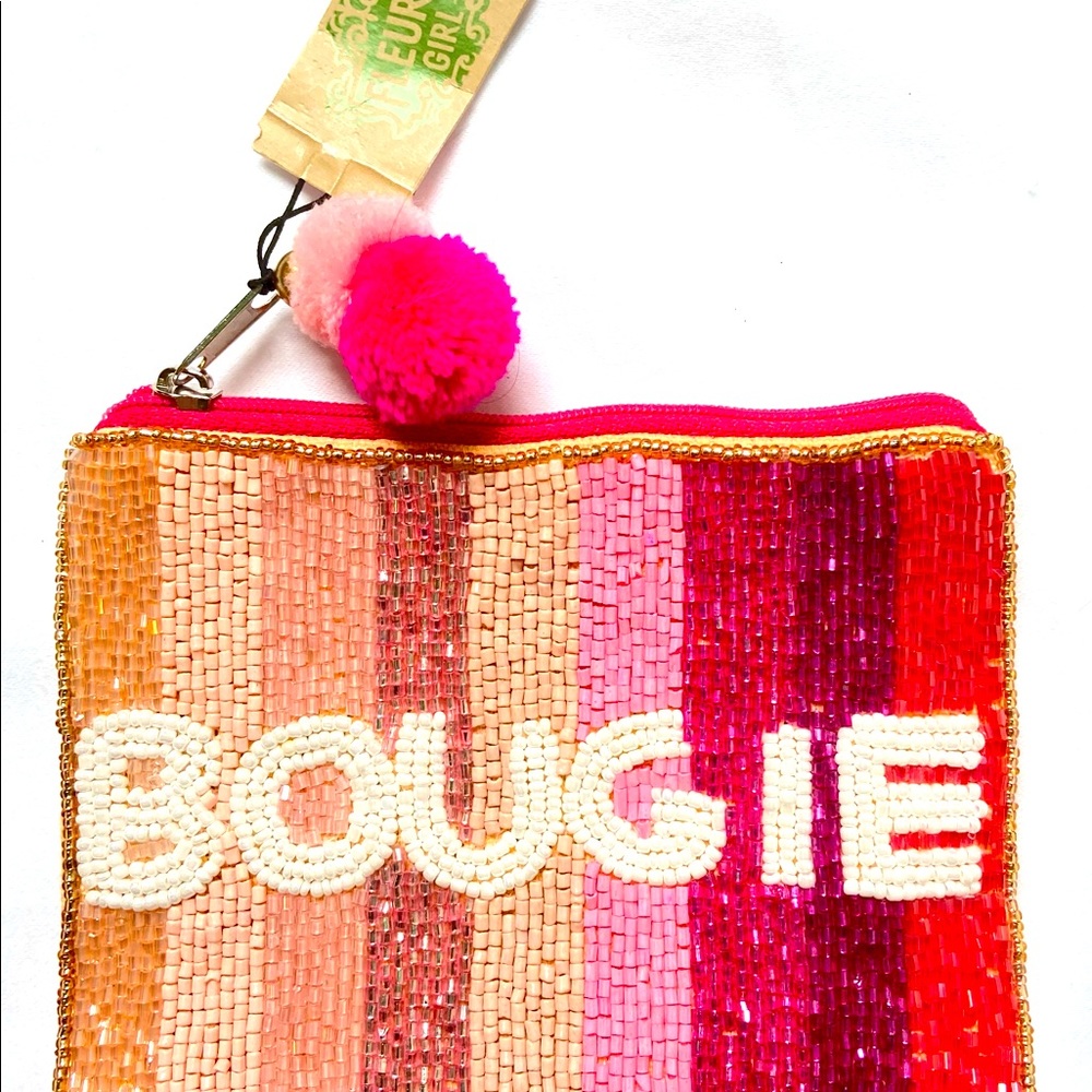 Fleurty Girl NOLA Bougie beaded bag NWT